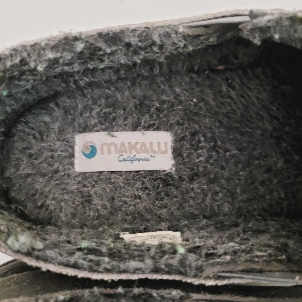 Makalu California Gray Suede Slip On Slipper Shoes‎